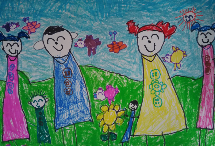 童心童画,童真色彩——新沂市妇联幼儿园组织幼儿参加