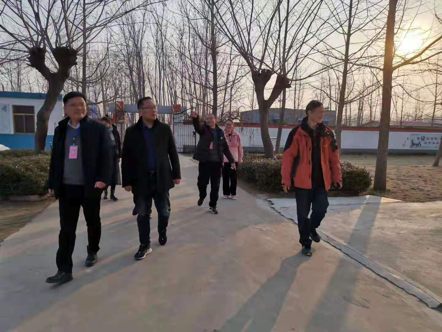 合沟镇窦老庄小学迎接教育局专项督导检查