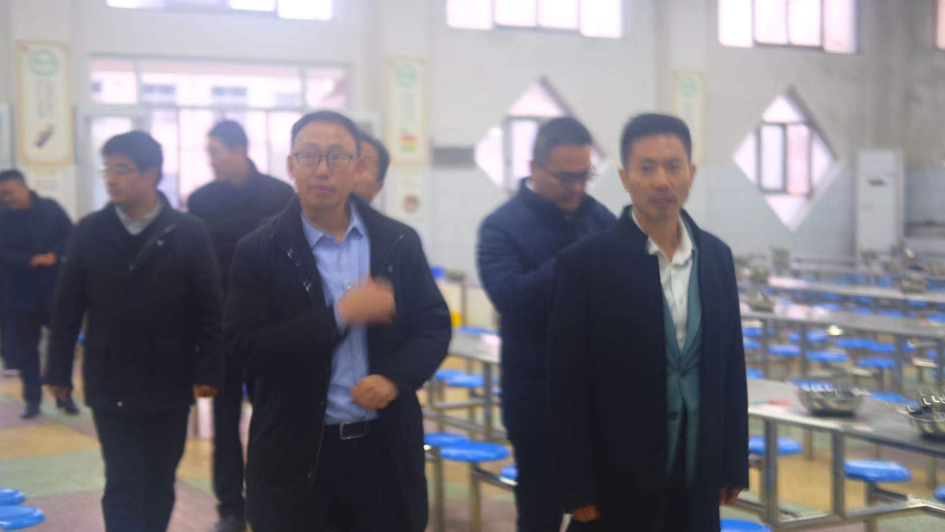 新沂市副市长吴应鹏调研棋盘中学三星级高中创建工作