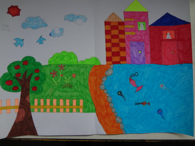 五营小学举行以"家乡"为主题的绘画比赛_校园之窗_新沂教育