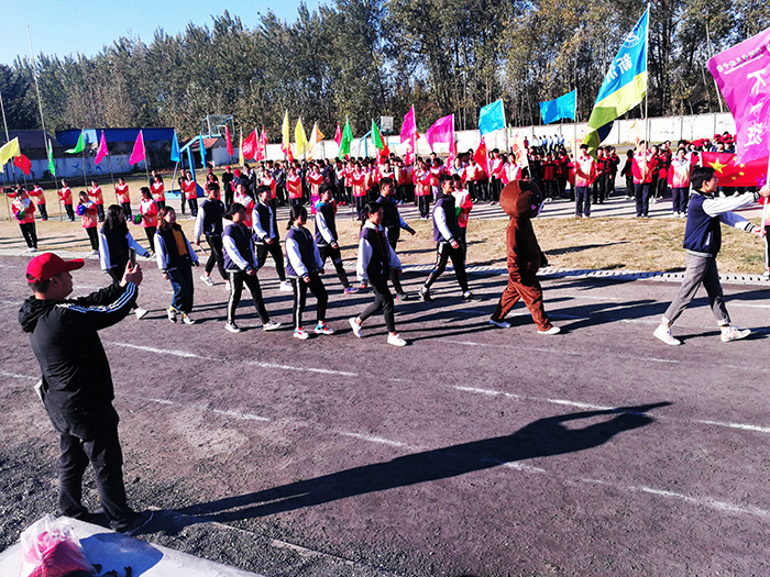 王楼中学举行第57届秋季运动会