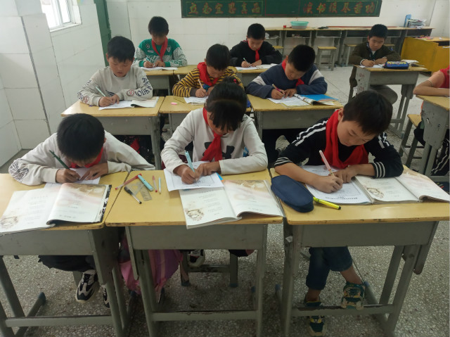 山东小学开展“书写规范字，铸就中国梦”硬笔书法大赛