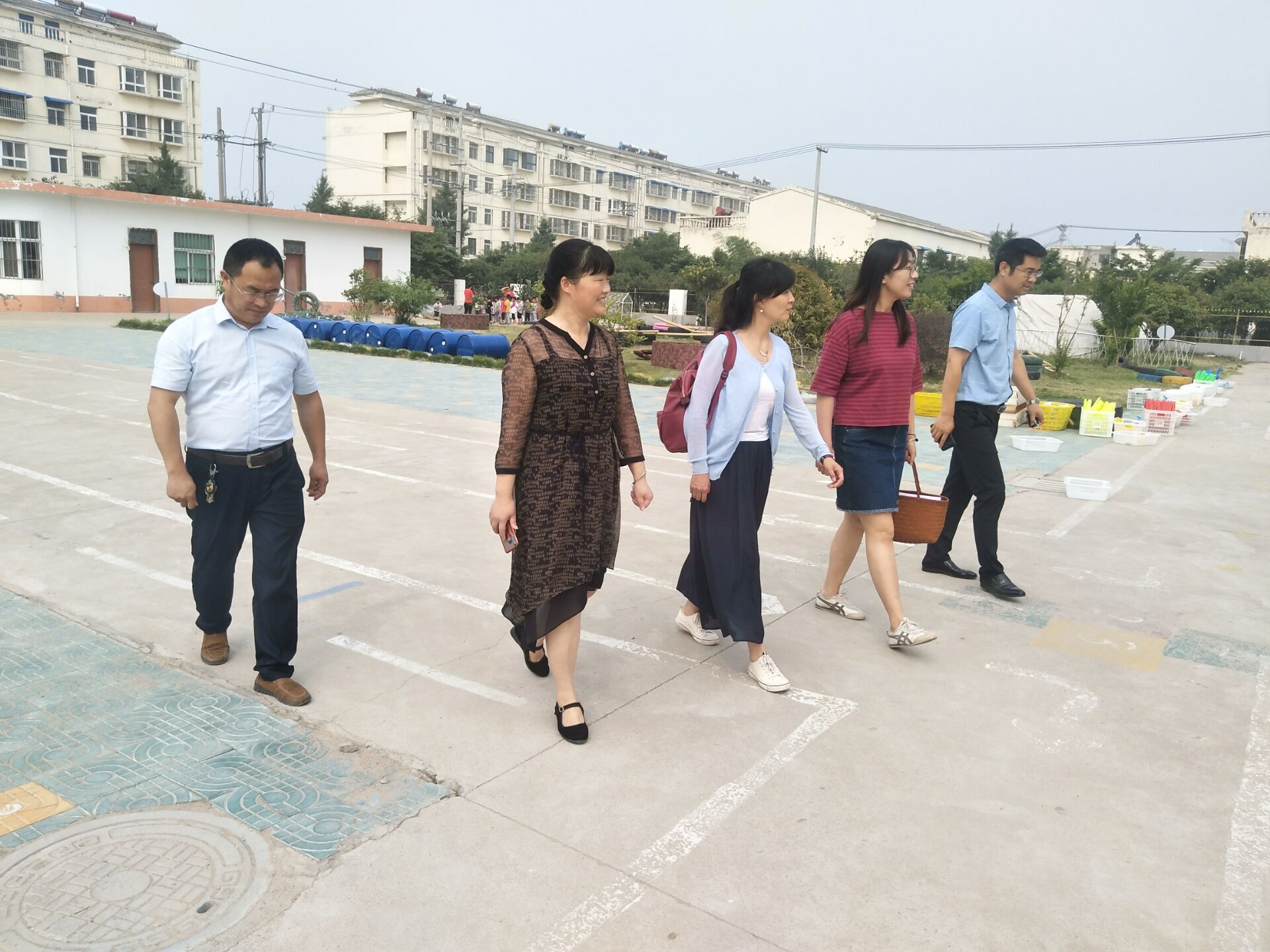 港头镇第一幼儿园迎接徐州市教育局质量评估工作