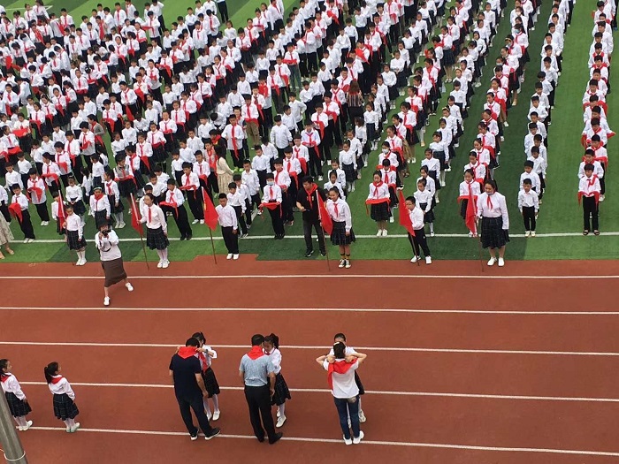 先锋引领，争做新时代好队员  ——北京路小学少年先锋队入队仪式