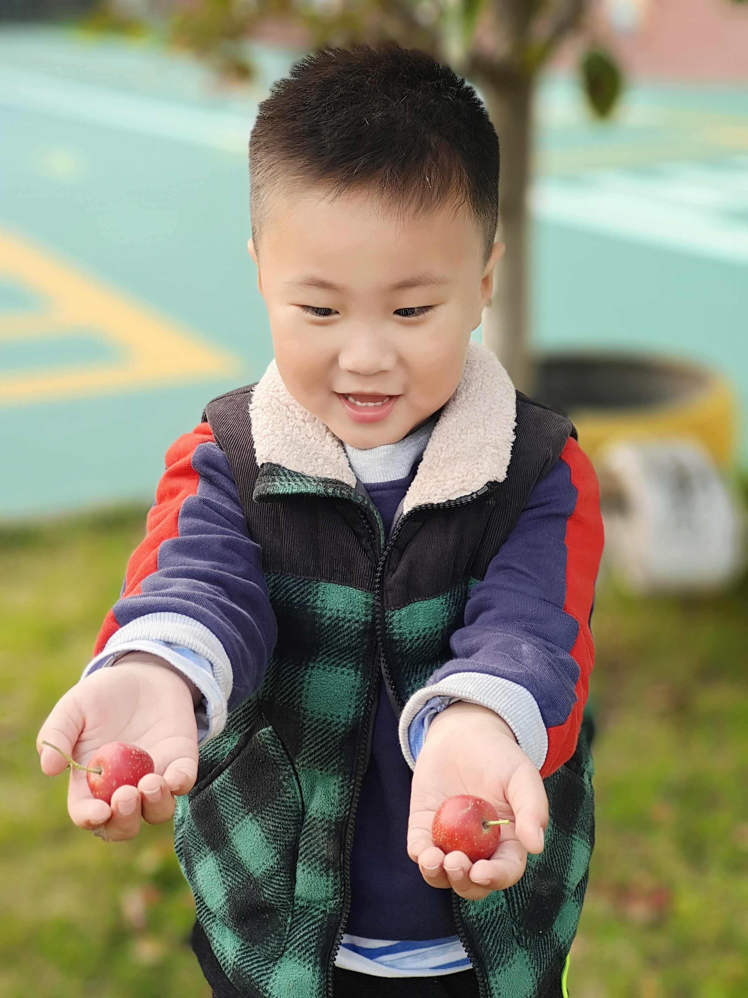 甜甜的幸福  ——瓦窑镇中心幼儿园的教育生长