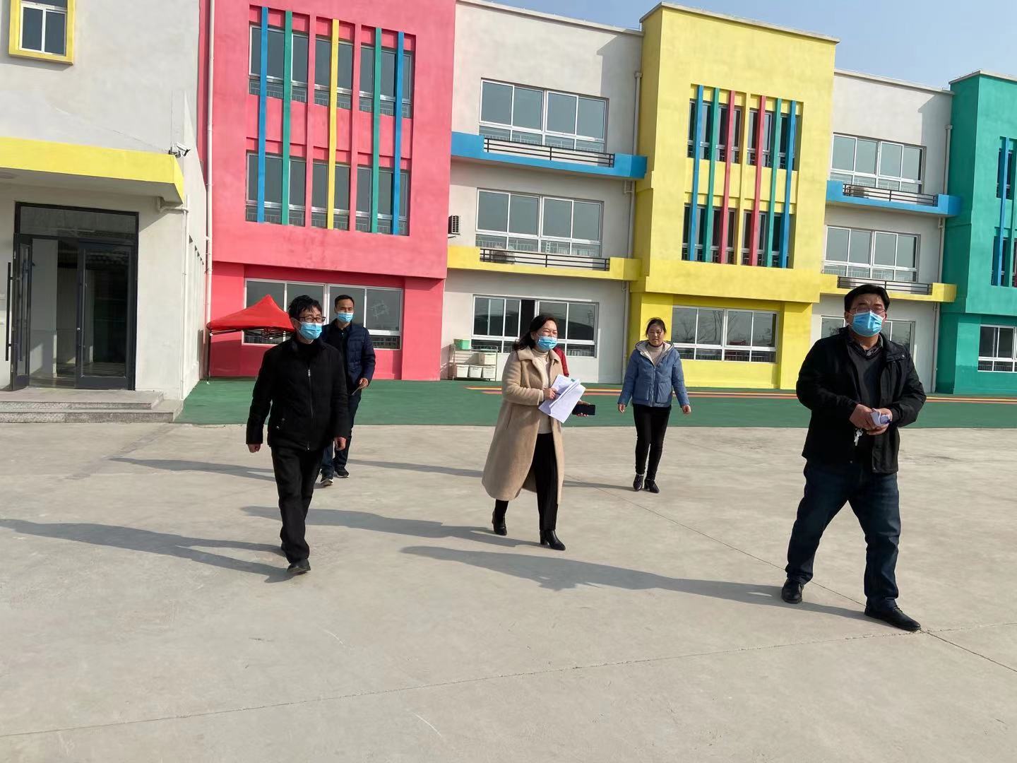 徐塘幼儿园迎接2021年度春季开学视导工作新闻报道