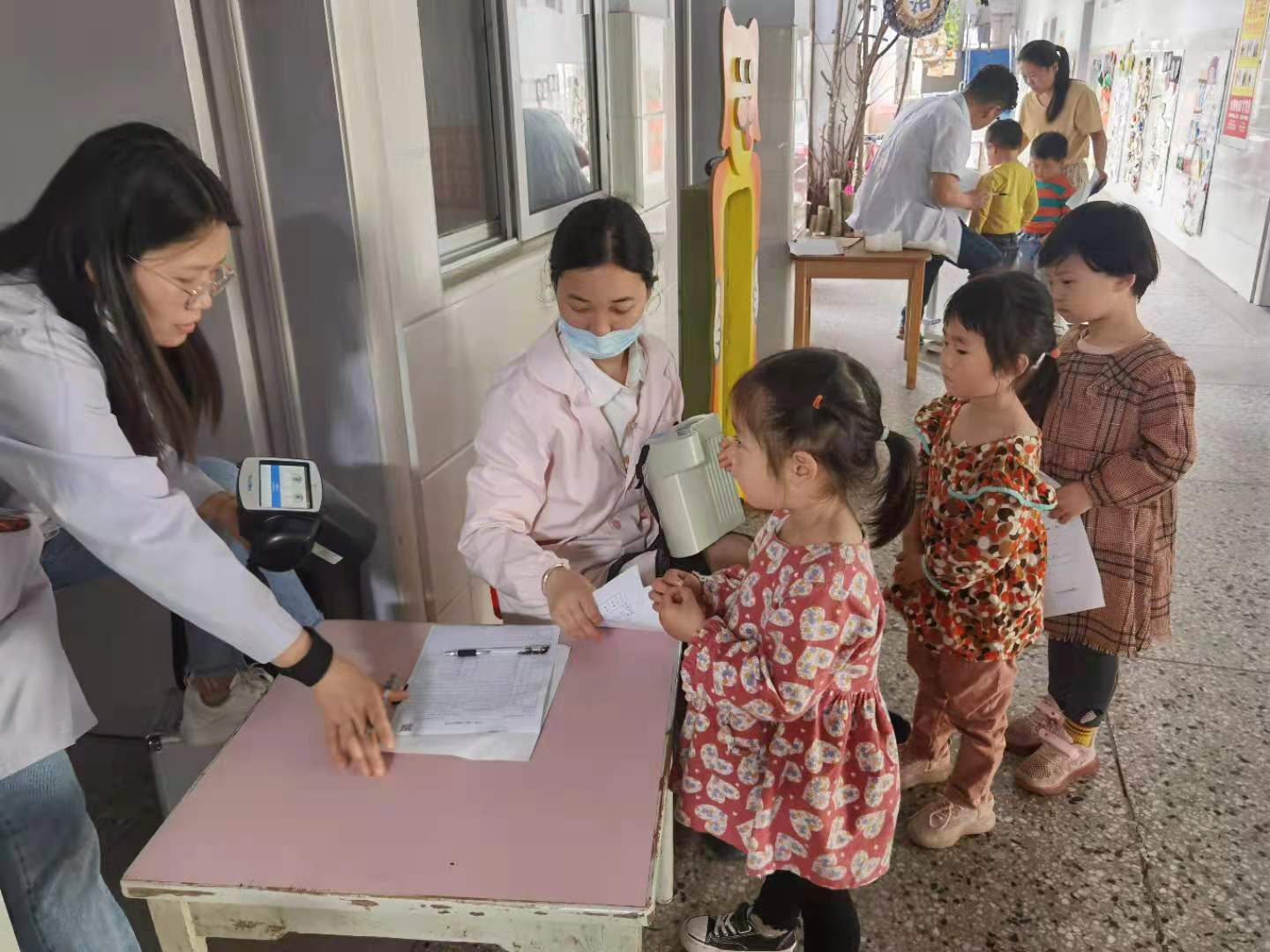 健康体检 关爱成长 ——嶂苍幼儿园体检活动报道