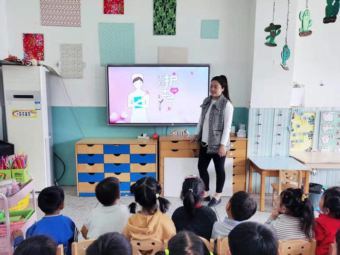 照亮生命的光 ——窑湾镇中心幼儿园开展护士节主题教育活动