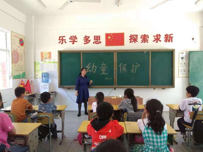保护幼童   助力健康成长 ——高流镇耀南小学幼童保护报道