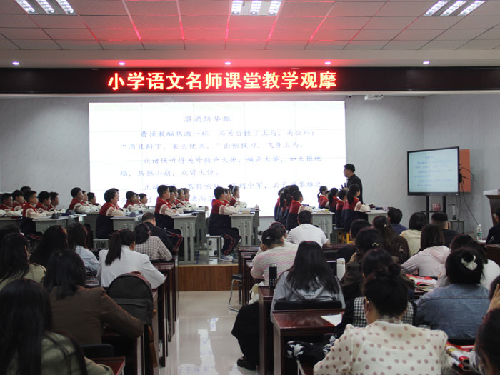 教学观摩促提升  名师引领促成长