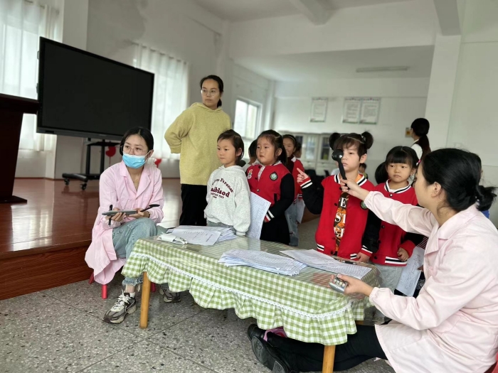 健康检查、快乐成长 ——窑湾镇王楼幼儿园幼儿体检活动