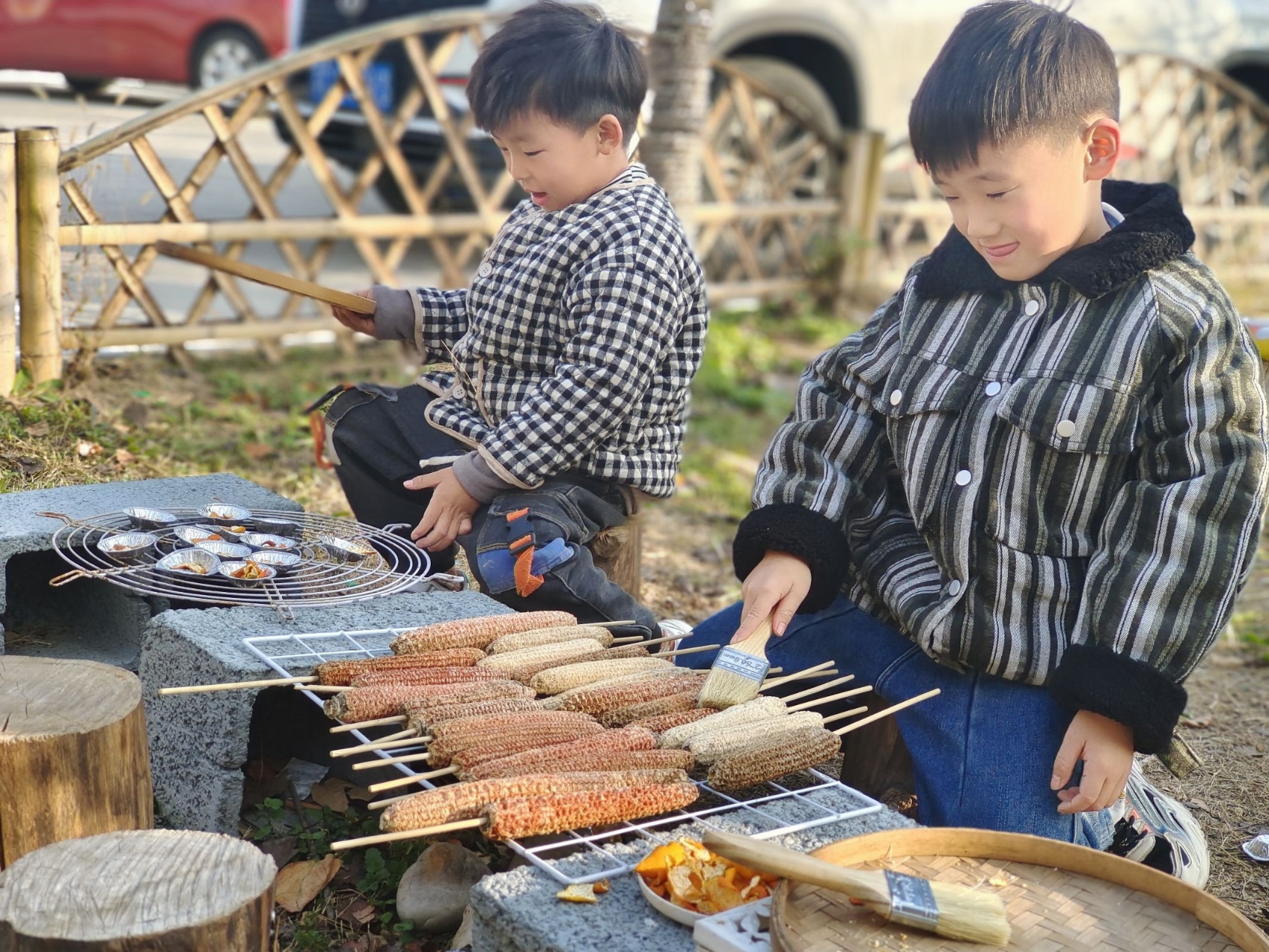 冬日慢时光，童心探自然——时集镇中心幼儿园自然探索活动