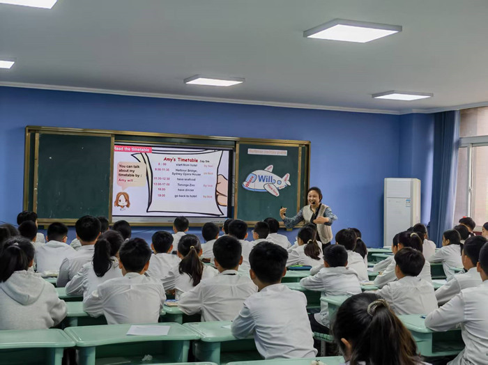 跨区域联合教研 共探小学英语语法教学新路径