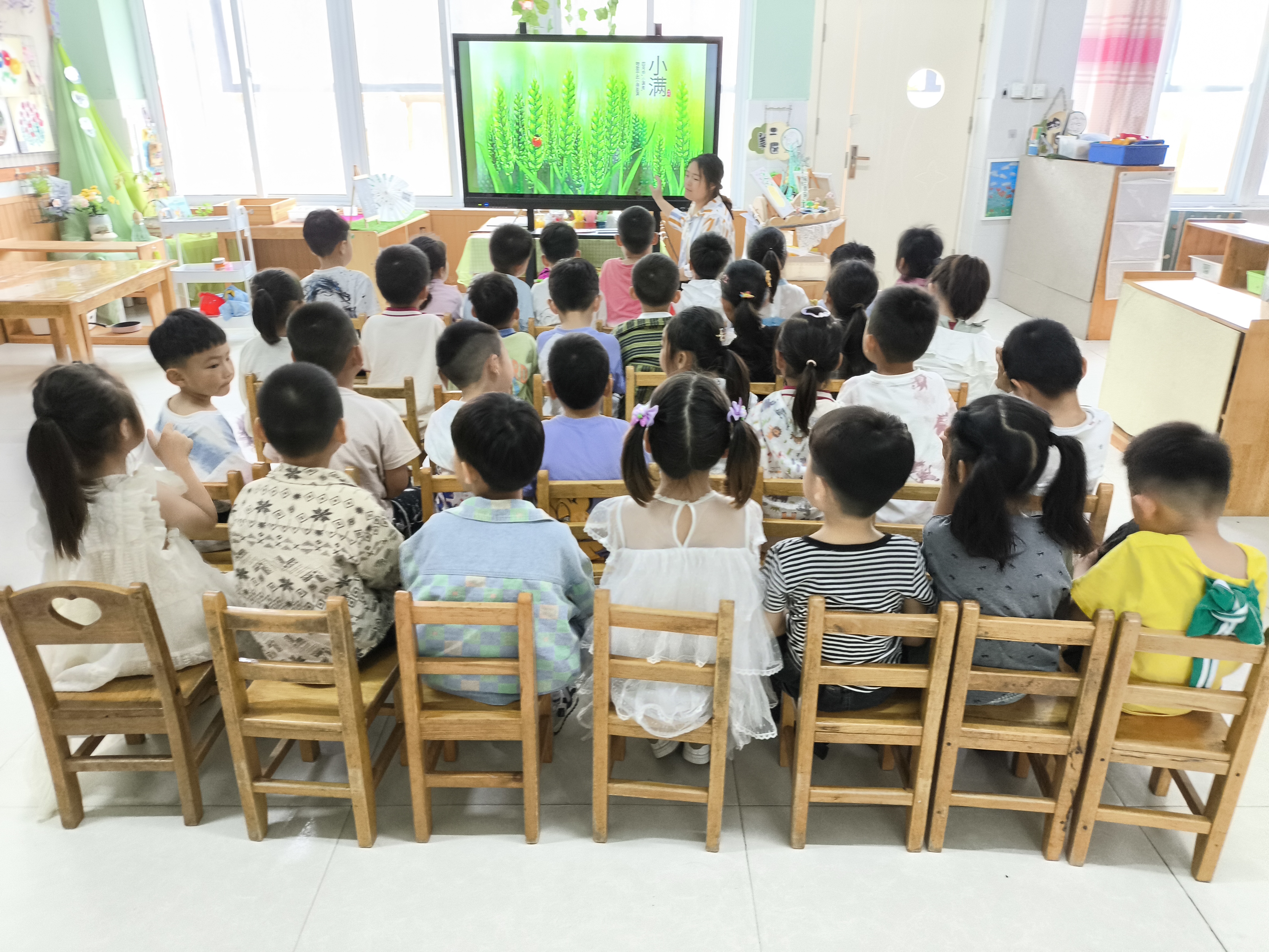 “小”里有余地，“满”里藏惊喜 ——邵店镇中心幼儿园小满节气食育活动 