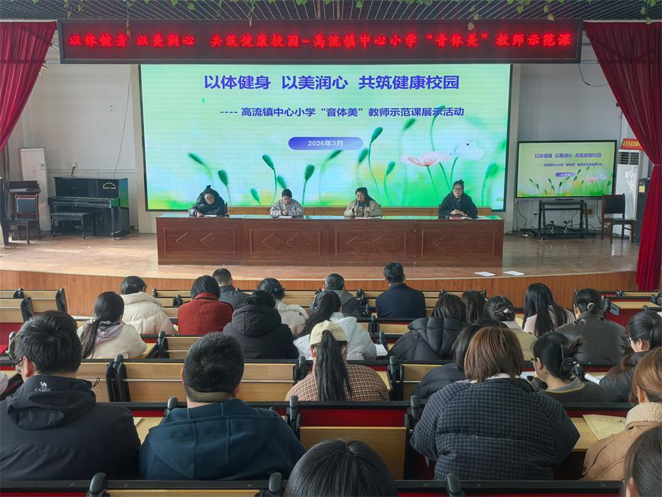 以体健身 以美润心——新沂市高流镇中心小学“音体美”示范课观摩活动