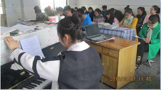 新沂市高中音乐学科教研活动在我校举行