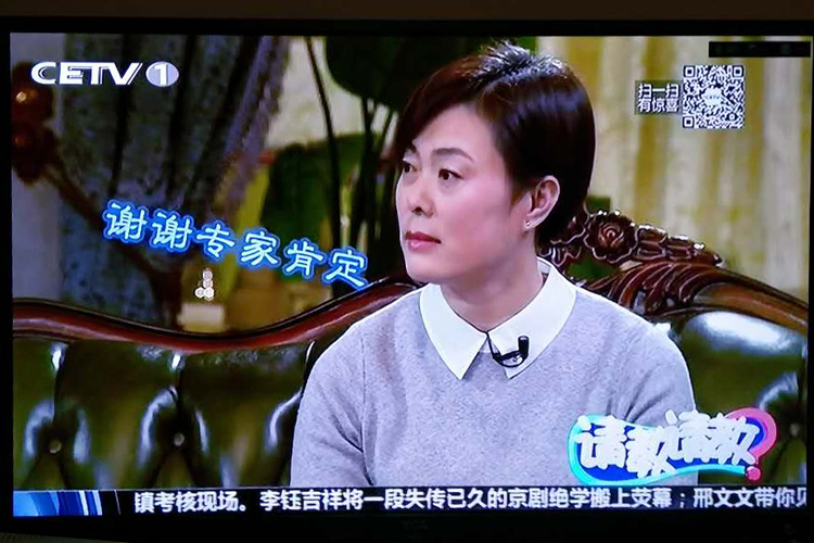 新安小学教师走进中国教育电视台《请教请教》栏目